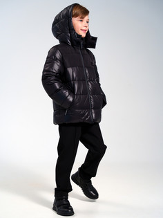 Куртка детская PlayToday 22417012, черный, 128