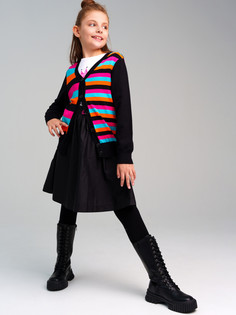 Кардиган детский PlayToday 32421316, разноцветный, 146