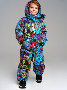 Комбинезон детский PlayToday 32412177, разноцветный, 104