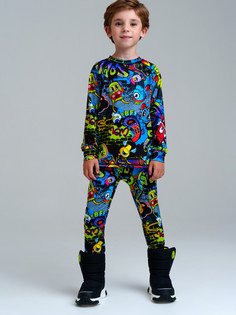 Термобелье детское комплект PlayToday 32412259, разноцветный, 104