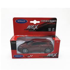 Машинка Welly Volkswagen Scirocco коричневый 43615W