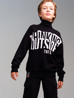 Свитер детский PlayToday 32411262, черный, 140