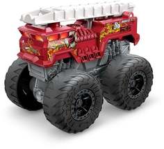 Машинка Hot Wheels Monster Trucks Ревущие вредители Alarm со звуком и светом, HDX65