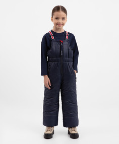 Полукомбинезон зимний на искусственном утеплителе синий Gulliver, 122, 22403GMC6703