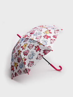 Зонт-трость для девочек PlayToday Baby, 32443800, 67 см, купол 76 см, разноцветный