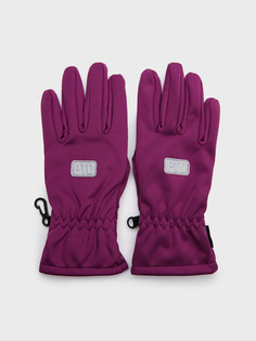 Перчатки детские PlayToday 32421082, фиолетовый, 16