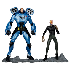 Фигурка DC Multiverse Rookie (Batman End Game) And Mr. Bloom (Gold Label)(SDCc) 18 см Mc Farlane Toys