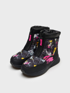 Ботинки PlayToday 32421957, черный, фуксия, 40