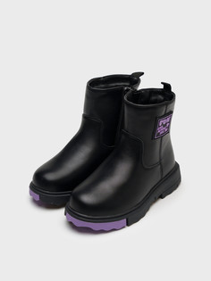 Ботинки PlayToday 32422901, черный, фиолетовый, 30