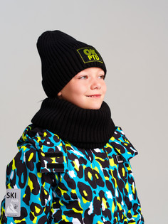 Шапка детская PlayToday 32421542, черный, 56