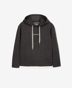 Толстовка нераспашная из джерси серая для мальчика Gulliver Select, 116, 223GLEBC1202