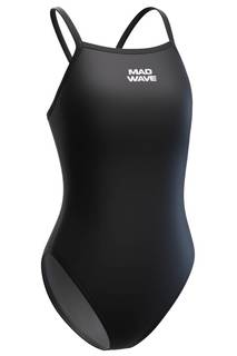 Юниорский купальник спортивный Nera junior Черный,XL Mad Wave