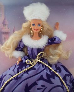 Кукла Барби коллекционная 1993 Winter Royale специальный выпуск Barbie
