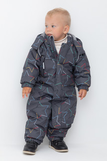 Комбинезон детский CROCKID 1B OVL 0012b, темно-серый, 74
