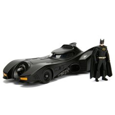 Набор DC Batman: модель машины 1989 Batmobile (масштаб 1:32) + фигурка Batman Figure Jada Toys