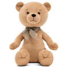 Игрушка мягкая Культ Тойс Медведь Эдди с бантом кофейный 30 см Kult of Toys