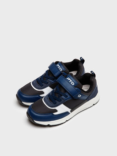 Кроссовки School by PlayToday 22417927, тёмно-синий, черный, белый, 35