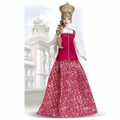 Кукла Барби коллекционная Barbie DOLLS OF THE WORLD русская принцесса 2004