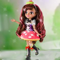 Кукла Fidgie Friends, шарнирная, 27 см Модная бабочка с волшебными крылышками Магия Кукол