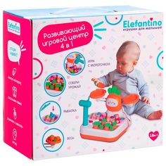 Игровой центр Elefantino Игра с молоточком Собери урожай Рыбалка Весы IT109567