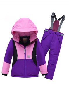 Комплект верхней одежды детский OI-9316, Violet, 110 No Brand