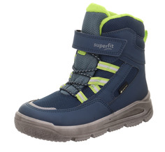 Ботинки Superfit для мальчиков, сине-зелёные, размер RU 27, 1-000088-8010