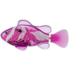 Интерактивная игрушка ZURU RoboAlive Robo Fish аквариум с рыбкой, несохнущий песок