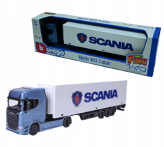 Машинка BBurago Scania Hauler With Trailer S730 1 43 18-31480
