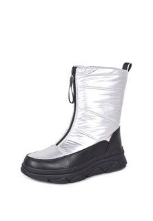 Дутики T.Taccardi MYZ23AW-2208 серебристый, 33