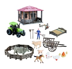 Подарочный игровой набор "На ферме" животные со звук D1597547 Kari Land