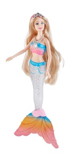 Функциональная кукла-русалка Kari Kids 36 см роз хвост GG999B
