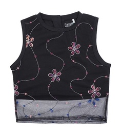 Топ детский Kari SS24C90901241, черный, 122