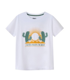 Футболка Kari SS24C11531239 белый 10-11