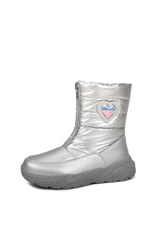 Дутики T.Taccardi JX23AW-1482-1 серебристый, 35