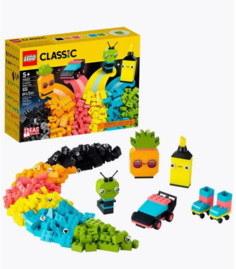 Конструктор LEGO Classic Креативное неоновое веселье, 333 деталей, 11027