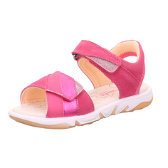 Босоножки Superfit для девочек, розовые, размер RU 32, 1-009543-5500