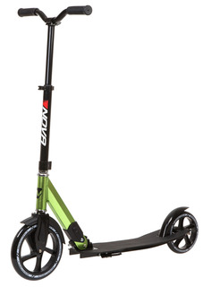 Novatrack Самокат Novatrack Deft 230 (2021), чёрный, зеленый