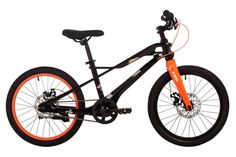 Novatrack Детский велосипед Novatrack Lynx 20" (2024), чёрный