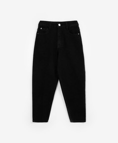 Джинсы зауженные чёрные для девочки Gulliver (170)