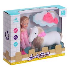 Игровой набор Пони с куклой No Brand