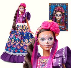 Кукла барби barbie dia de muertos Mattel