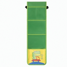 Кармашки для детских шкафчиков Юнландия 271432.604297 Crocodile 21х68 см 2 шт