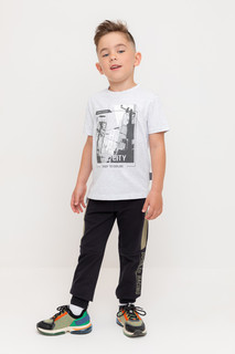 Брюки детские CROCKID М 3181, темно-серый, 140