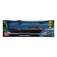 Авианосец Технопарк 87005-R инерционный серый 30 см