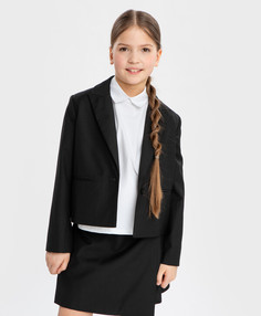 Пиджак детский Button Blue 224BBGS48010800, черный, 170