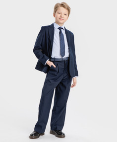 Брюки детские Button Blue 224BBBS63061000, синий, 140