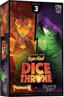 Настольная игра Dice Throne Pyromancer vs Shadow Thief на английском, ROX638 No Brand