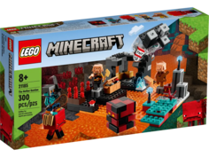 Конструктор Lego Minecraft The Nether Bastion, 21185 No Brand
