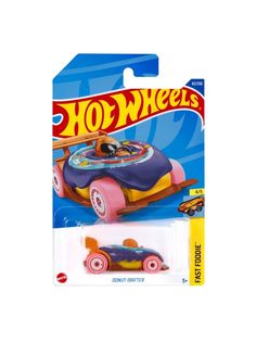 Машинка Hot Wheels коллекционная (оригинал) DONUT DRIFTER фиолетовый/оранжевый