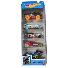 Набор машинок Hot Wheels Batman Street Beasts GTN49, 1 шт.